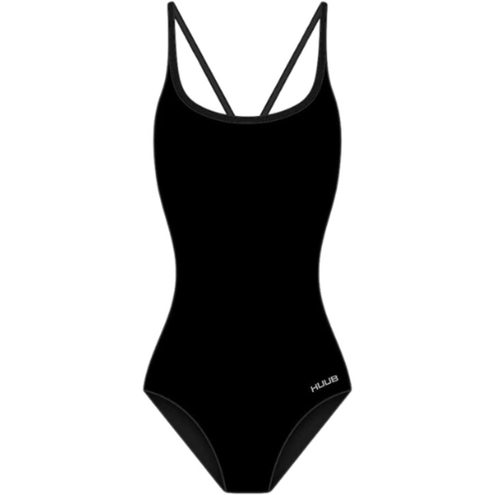 Black swimming costume with belt online